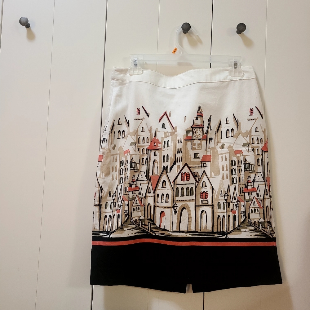Van heneusen studio graphic skirt